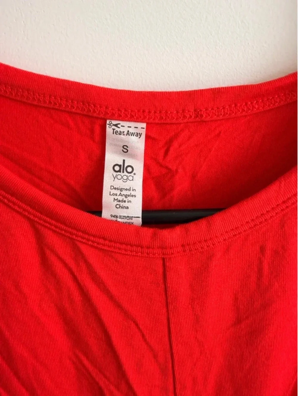 Alo Yoga Size Small Cover Tank